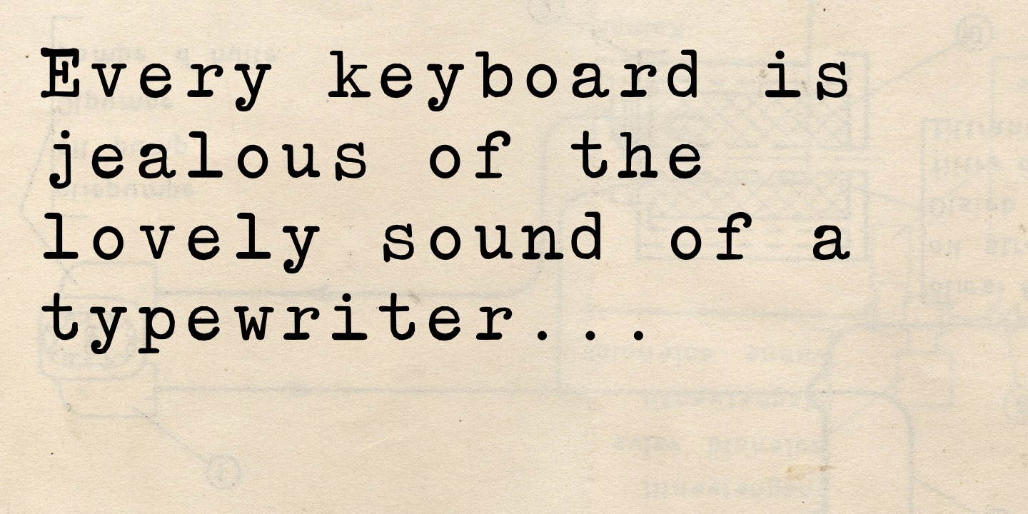 typewriter revo bold